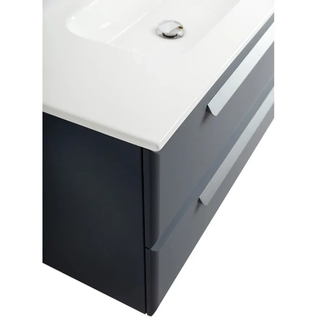 Тумба под раковину Cezares ECO-CER-N-1000-2C-SO-GR-P Grafito без ручек