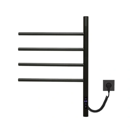 Электрический полотенцесушитель Vincea (43х60) VTD-1S1CBE черный