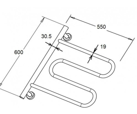 Полотенцесушитель Zorg AZR HT-06 BR
