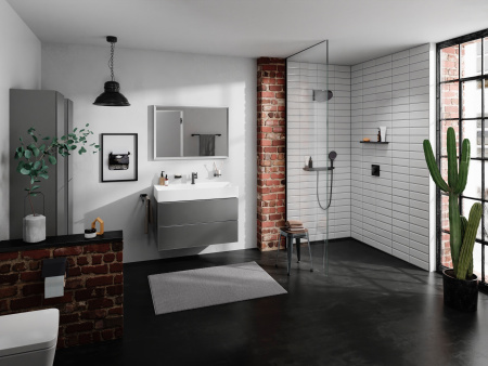 Стакан для зубных щеток Hansgrohe AddStoris 41749670 черный матовый