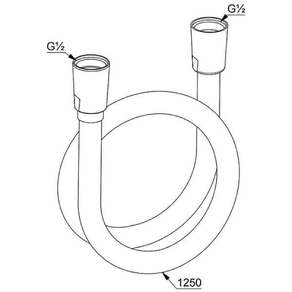 Душевой шланг Kludi Suparaflex 61071N0-00