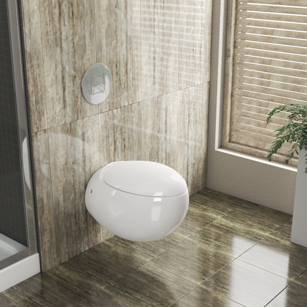 Унитаз подвесной  Grossman  GR-4442 с сиденьем микролифт