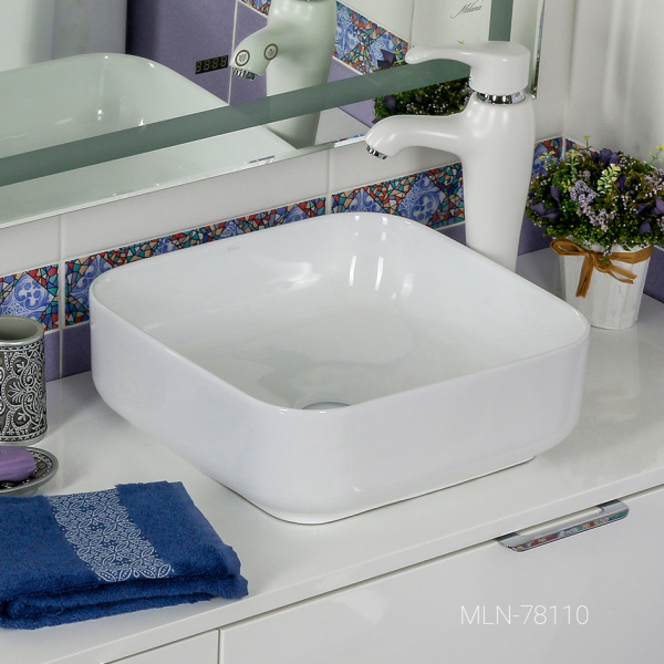 Раковина накладная (40х40) Melana 78110-805
