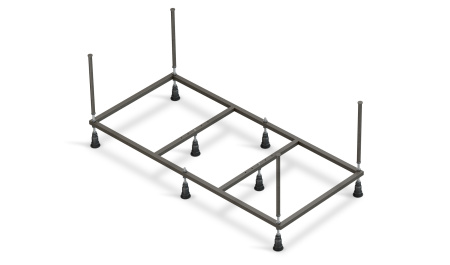 Рама для ванны Cersanit LORENA 150 K-RW-LORENA*150n