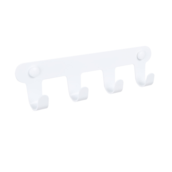 Планка 4 крючка Fixsen PRACTICA, белый FX-805W-4