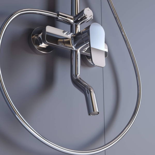 Душевая система с изливом RGW SP-25 59140125-01