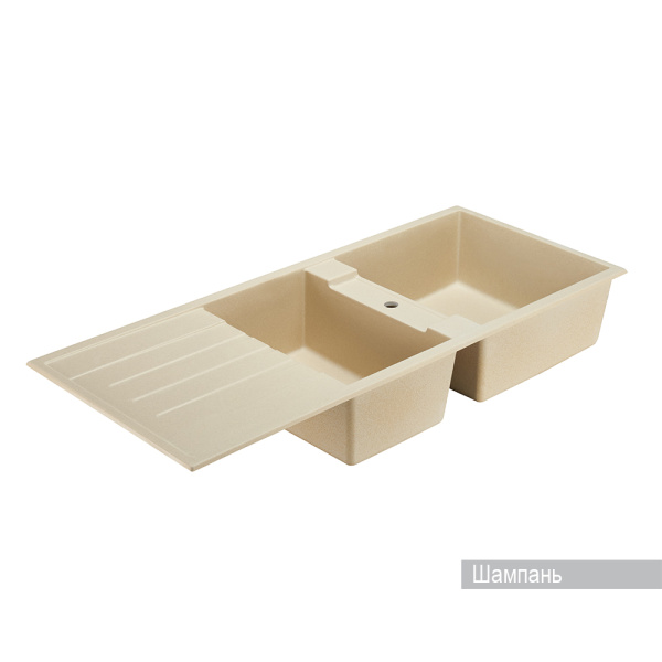 Кухонная мойка Aquaton Торина 1A712032TR290 шампань