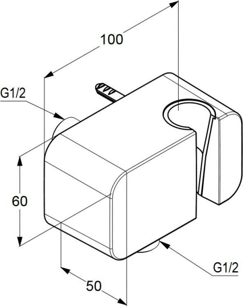 Душевой комплект Kludi Bozz 416400575
