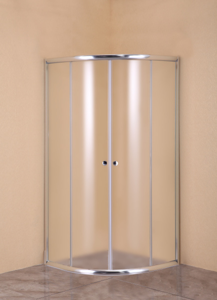 Душевой уголок без поддона (78х78) Agger A01-080MCR/G хром
