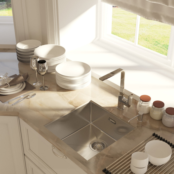 Мойка кухонная из нержавеющей стали IDDIS Edifice (EDI44S0i77)