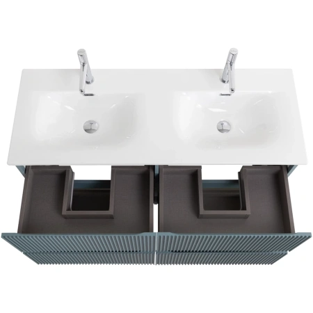 Тумба под раковину 120 BelBagno Uno UNO-1200-4C-SO-AO голубой матовый, без раковины