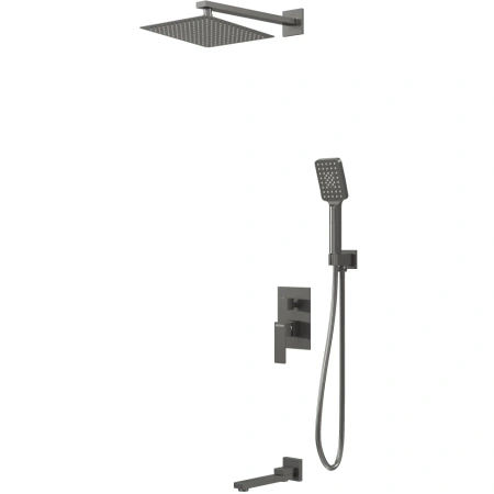 Душевая система скрытого монтажа Grossman Style 501.K35.05.420 графит сатиновый