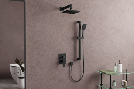 Встроенная душевая система Rush Thira TR3635-41Black