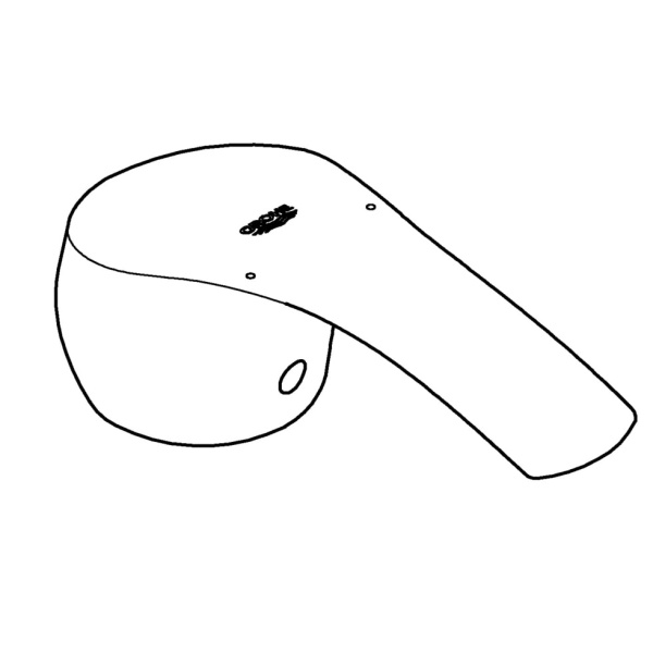 Рычаг GROHE Eurosmart 46897000 Рычаг GROHE Eurosmart 46897000