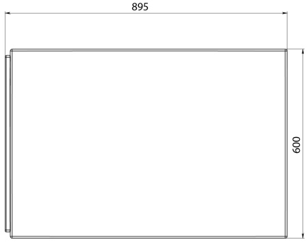 Панель боковая  Marka One Flat 90 MG ESMA 02бфлэс90мг