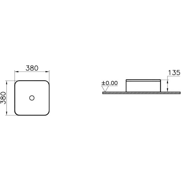 Тумба 80 см, на колесиках, натуральное дерево Vitra Nest Trendy 56181