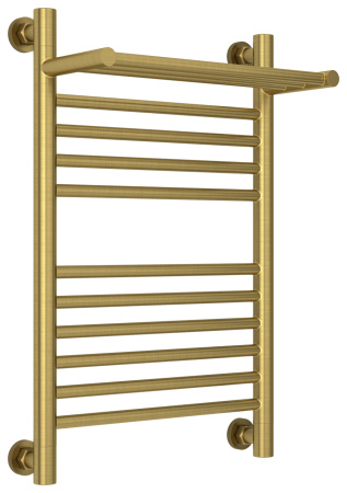 Полотенцесушитель Водяной Сунержа Богема с полкой + (60х40) Состаренная Латунь 051-0223-6040