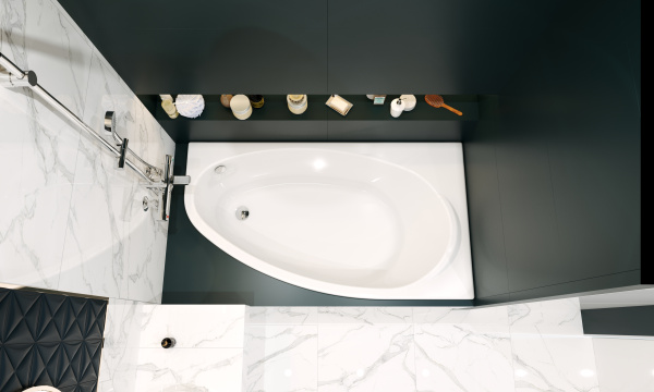 Акриловая ванна Roca Corfu (160x90) 248574000 правая