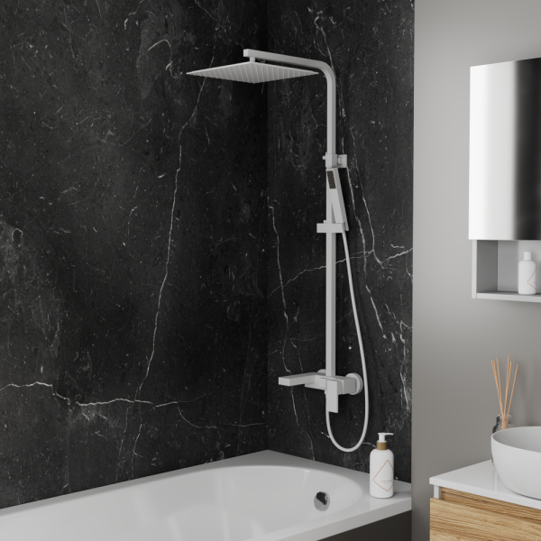 Душевая система с изливом D&K  Bayern.Liszt (DA1513708A04)