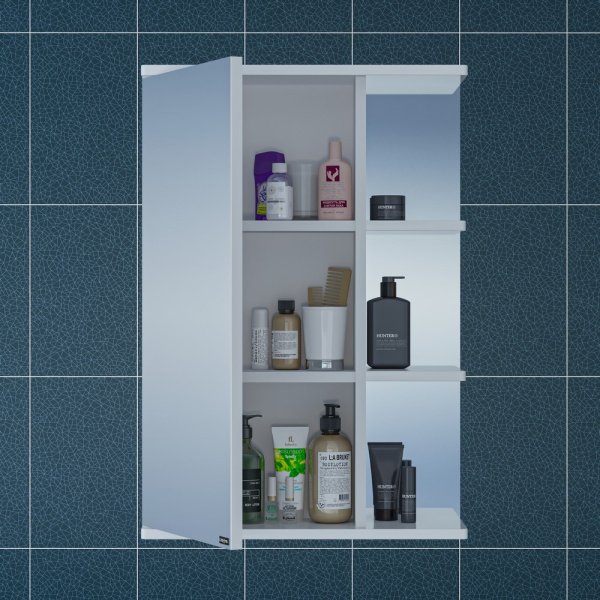 Зеркальный шкаф (50х70)  СаНта Ника 50 101084