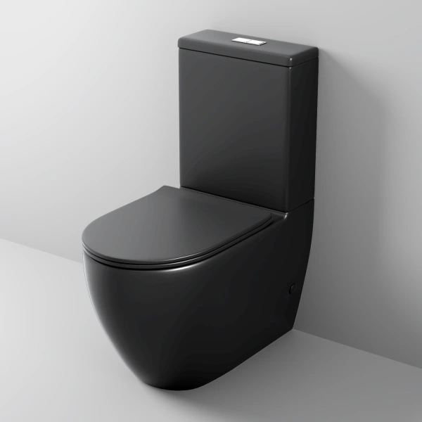 Унитаз напольный безободковый Grossman  GR-4446BMS с сиденьем микролифт