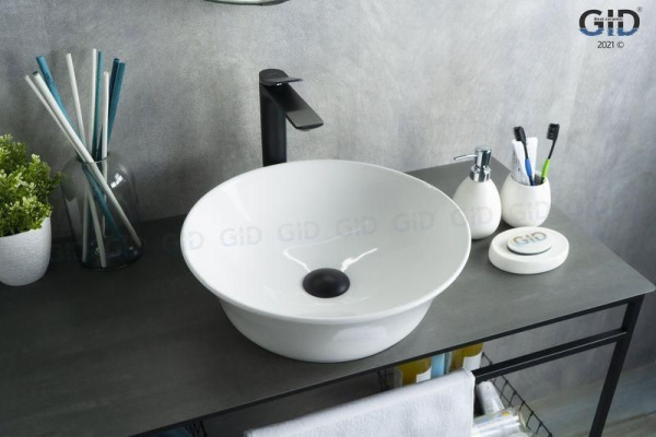 Раковина накладная (41,5х41,5) Gid N9381