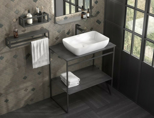 Консоль под раковину Kerama Marazzi Plaza Next PL.N.80.01\BLK.M