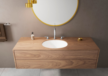 Смеситель для раковины с донным клапаном Hansgrohe Vernis Blend 71553000 хром