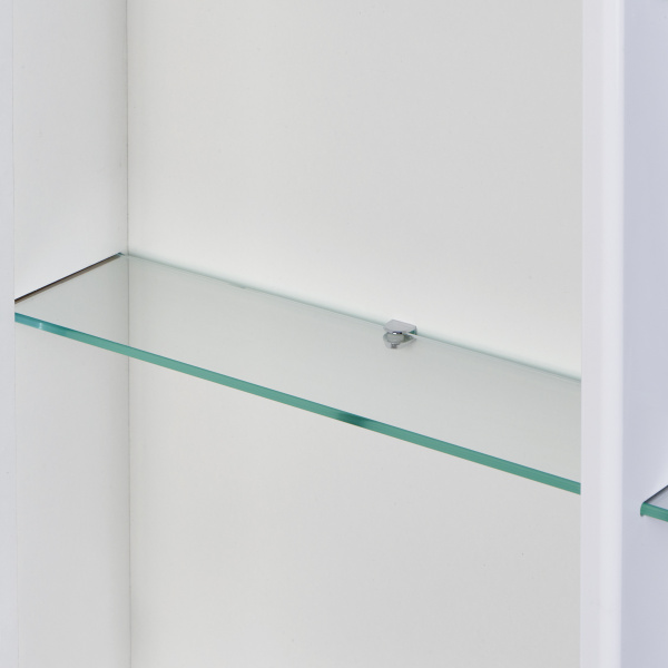 Зеркальный шкаф Aquaton Эмили 80 белый 1A002702EM010