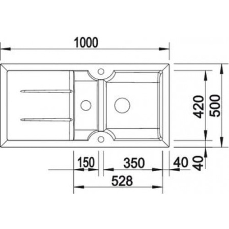 Кухонная мойка Blanco IDESSA 6 S 516006