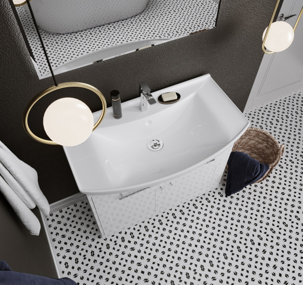 Тумба под раковину 1Marka  Lina Classic New 85Н У94494