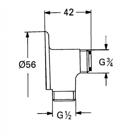 Соединение GROHE 12015000