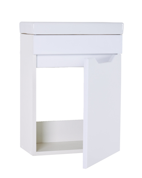 Тумба с раковиной подвесная Orange МИНИ Mini-40TUW+Ra