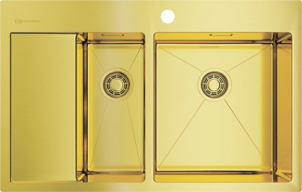 Мойка для кухни Omoikiri Akisame 78-2-LG-R 4973088