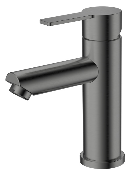 Смеситель для раковины однорычажный Agger Easy A3102155 оружейная сталь матовая