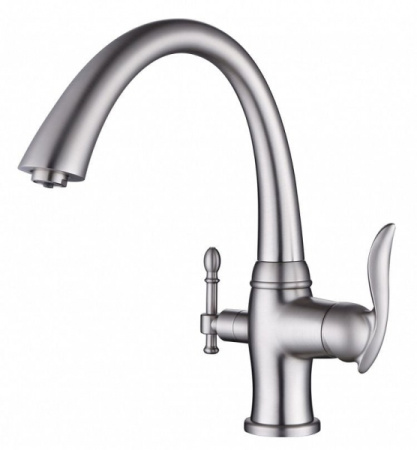 Смеситель для кухни с подключением к фильтру Zorg ZR 340 YF SATIN