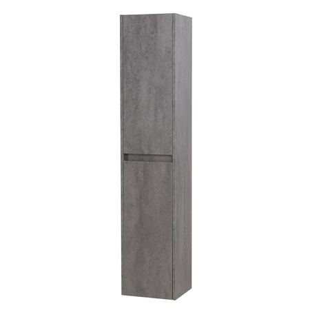 Пенал BelBagno KRAFT-1600-2A-SC-CG-L Cemento Grigio