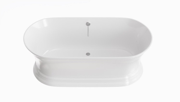 Ванна из искусственного камня (170x80) Astra-Form Шарм  01010017 белый глянец