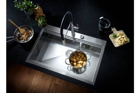 Мойка из нержавеющей стали 1 чаша GROHE K800 120-S 31586SD1