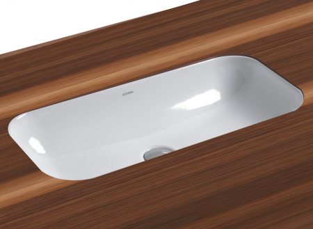 Раковина встраиваемый снизу Azzurra Glaze GLZ GLLT06938000BI (GLZ 69x38/SP bi)