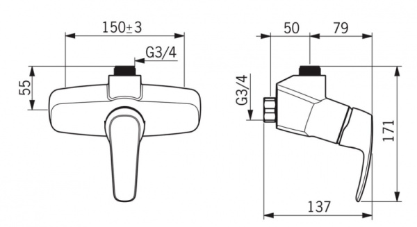 Смеситель для раковины Oras Safira 1055 Смеситель для раковины Oras Safira 1055