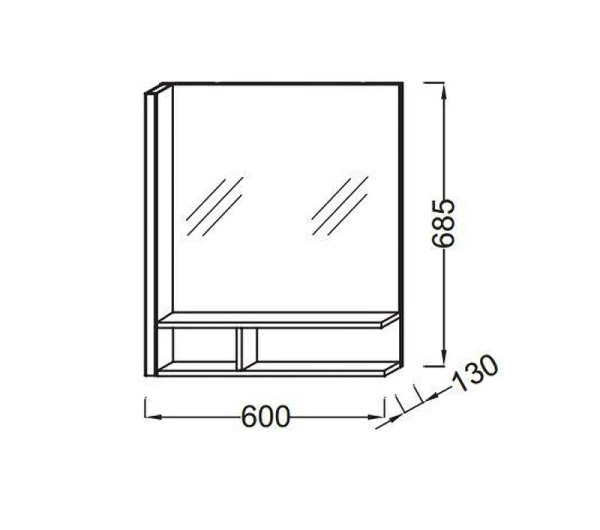 Зеркало Jacob Delafon Terrace EB1180G-NF