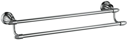 Полотенцедержатель двойной 63 см. RUSH Socotra ST12532