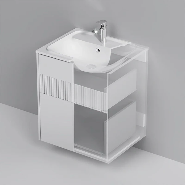 Тумба без раковины 60 см AM.PM Func M8FFUX0602WM белый матовый