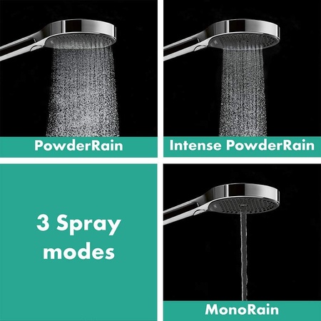 Душевая система с термостатом Hansgrohe Rainfinity Showerpipe 360 1jet 26853000 хром