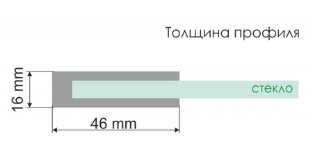 Душевая дверь WasserKRAFT Dinkel 120 58R05