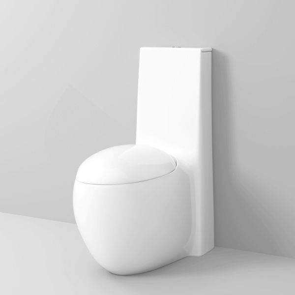 Унитаз напольный безободковый Grossman Solis GR-4424 с сиденьем микролифт