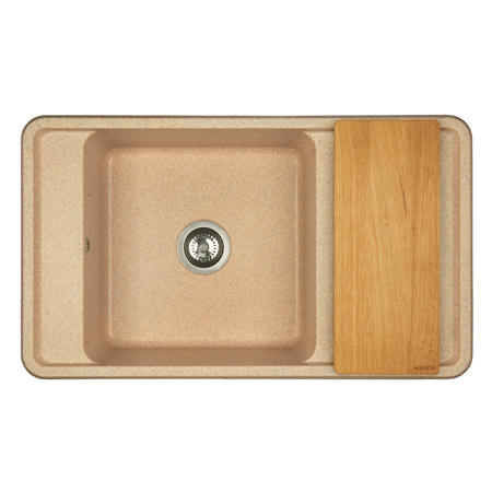 Кухонная мойка Aquaton Беллис 87 1A724832BS220 песочный