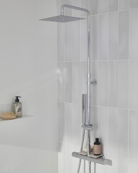 Душевая система Jacob Delafon Metro EE26595-CP Душевая система Jacob Delafon Metro EE26595-CP