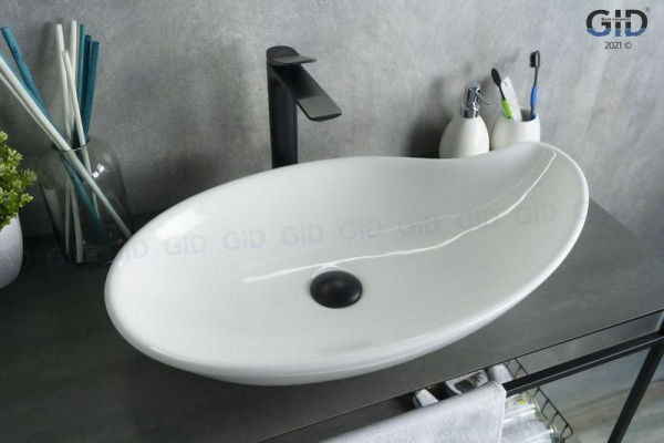 Раковина накладная (65х38) Gid N9052